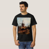 Le Moulin de Blute Fin by Vincent van Gogh T-shirt (Voorkant volledig)