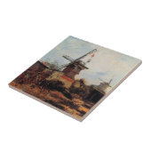 Le Moulin de Blute Fin by Vincent van Gogh Tegeltje (Zijkant)