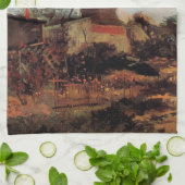 Le Moulin de Blute Fin by Vincent van Gogh Theedoek (Gevouwen)