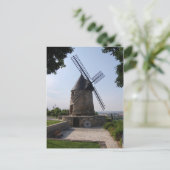 Le Moulin de Cugarel, Castelnaudary Briefkaart (Staand voorkant)