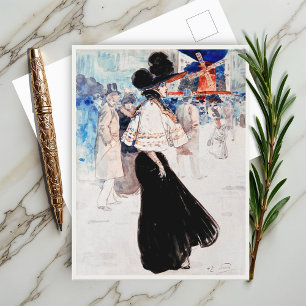 Le Moulin de la Galette door Henry Somm Briefkaart