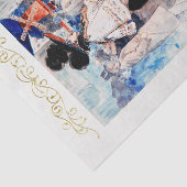 Le Moulin de la Galette door Henry Somm Tissuepapier (Detail)