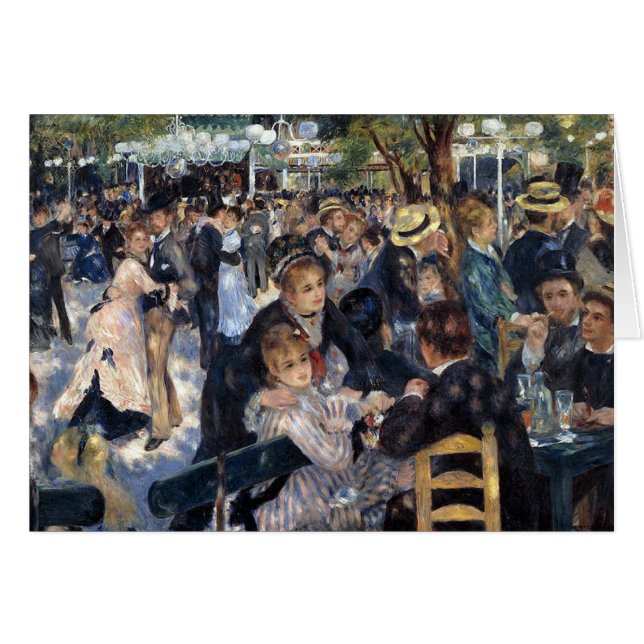Le Moulin de la Galette door Pierre Auguste Renoir (Voorkant Horizontaal)