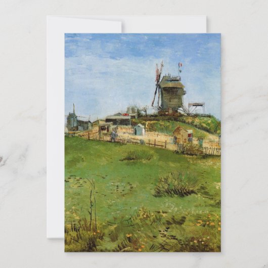 Le Moulin de la Galette door Vincent van Gogh (Voorkant)