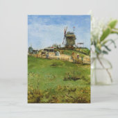 Le Moulin de la Galette door Vincent van Gogh (Staand voorkant)