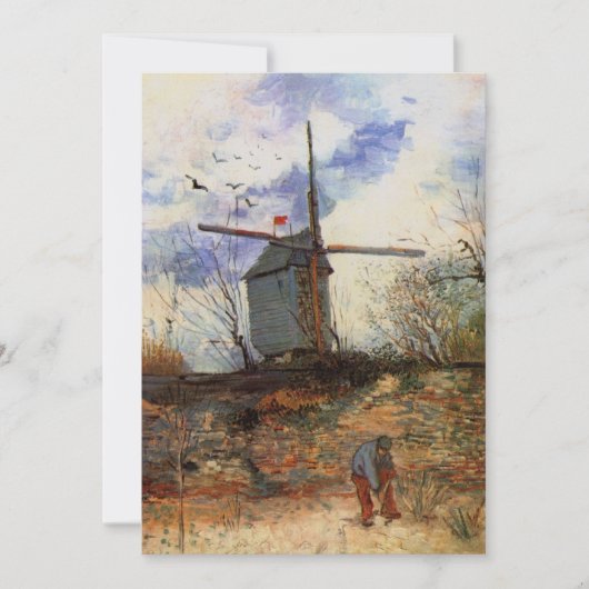 Le Moulin de la Galette door Vincent van Gogh (Voorkant)