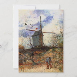 Le Moulin de la Galette door Vincent van Gogh