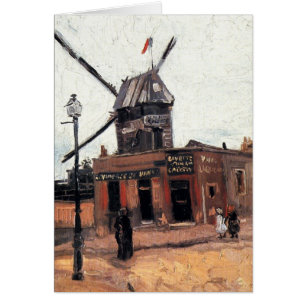 Le Moulin de la Galette door Vincent van Gogh