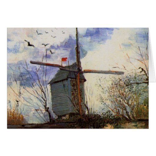 Le Moulin de la Galette door Vincent van Gogh (Voorkant Horizontaal)