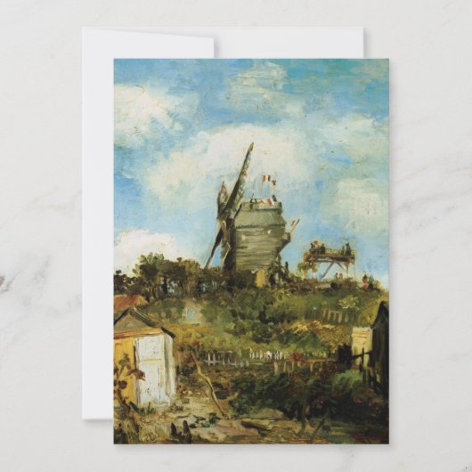 Le Moulin de la Galette door Vincent van Gogh (Voorkant)
