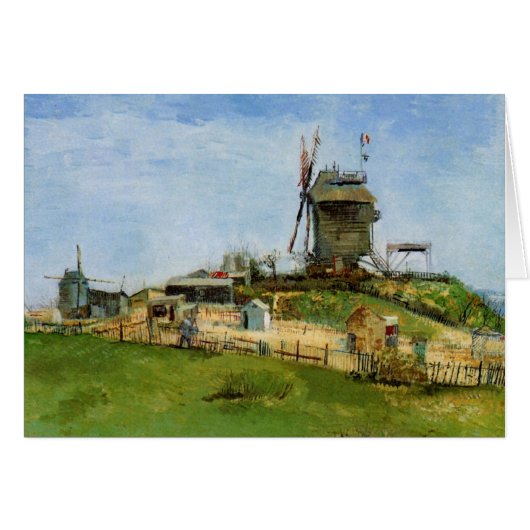 Le Moulin de la Galette door Vincent van Gogh (Voorkant Horizontaal)