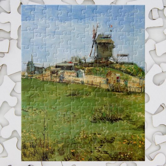 Le Moulin de la Galette door Vincent van Gogh Legpuzzel