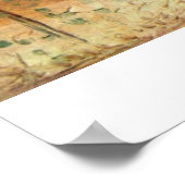 Le Moulin de la Galette door Vincent van Gogh Poster (Hoek)