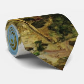 Le Moulin de la Galette door Vincent van Gogh Stropdas (Opgerold)