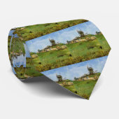 Le Moulin de la Galette door Vincent van Gogh Stropdas (Opgerold)