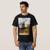 Le Moulin de la Galette door Vincent van Gogh T-shirt (Voorkant volledig)