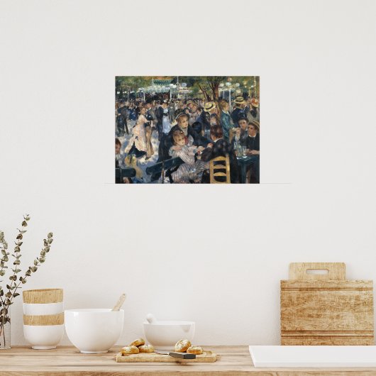 Le Moulin de la Galette Poster (Keuken)