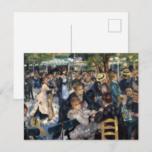 Le Moulin de la Galette Renoir Briefkaart