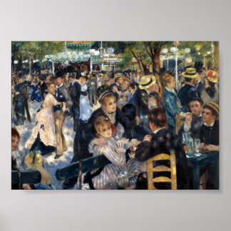 Le Moulin de la Galette | Renoir | Poster