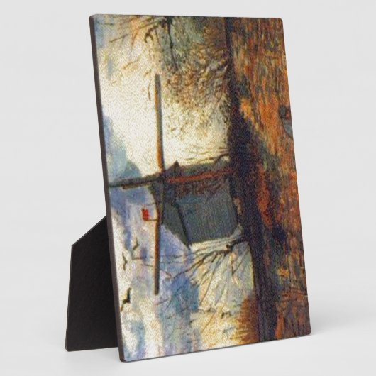 Le Moulin de la Galette Van Gogh Fotoplaat (Zijkant)