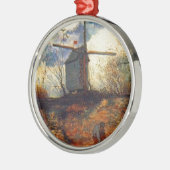 Le Moulin de la Galette Van Gogh Metalen Ornament (Links)
