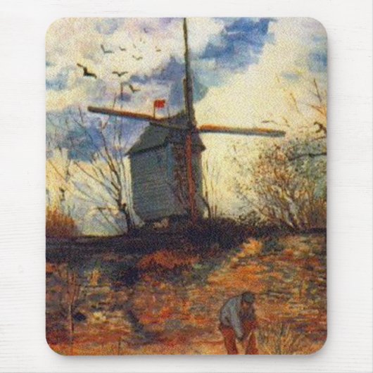 Le Moulin de la Galette Van Gogh Muismat (Voorkant)