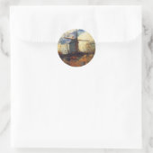 Le Moulin de la Galette Van Gogh Ronde Sticker (Tas)