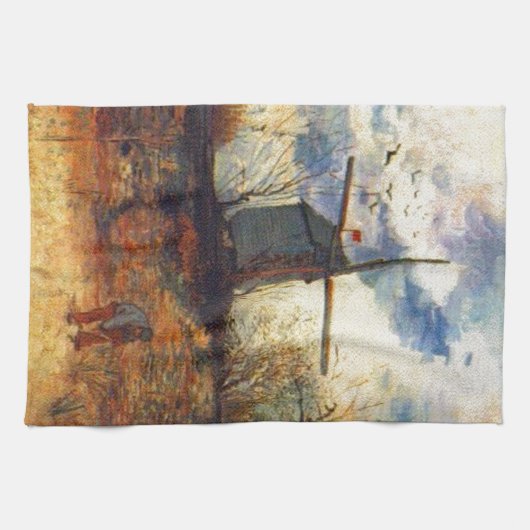 Le Moulin de la Galette Van Gogh Theedoek (Horizontaal)