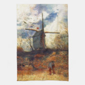Le Moulin de la Galette Van Gogh Theedoek (Verticaal)
