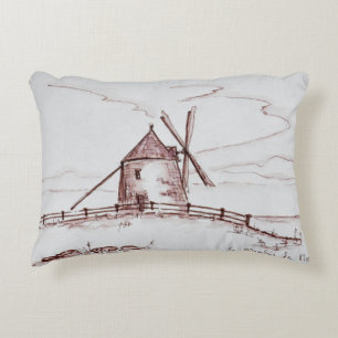 Le Moulin de Moidrey Windmill Pontorson Accent Kussen