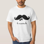 Le Mustache T-shirt (Voorkant)