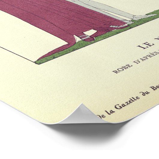 Le Nid de Pinsons Poster (Hoek)