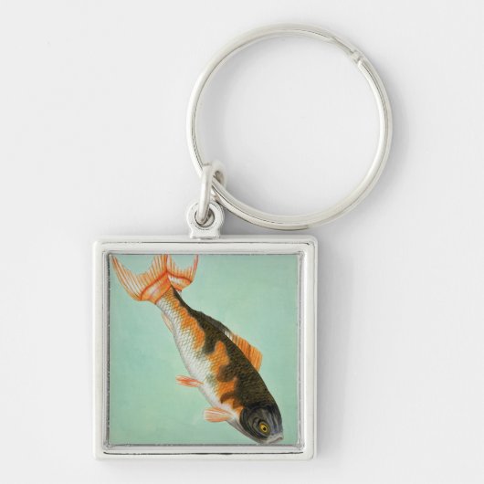 Le Noriroux, gegraveerd door Francois Nicholas Mar Sleutelhanger (Voorkant)