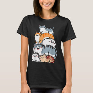 Le Of Kitty Katten Grappige Schattige Kattenliefhe T-shirt