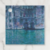 Le palais da Mula Claude Monet Bedankjes Labels (Voorkant)