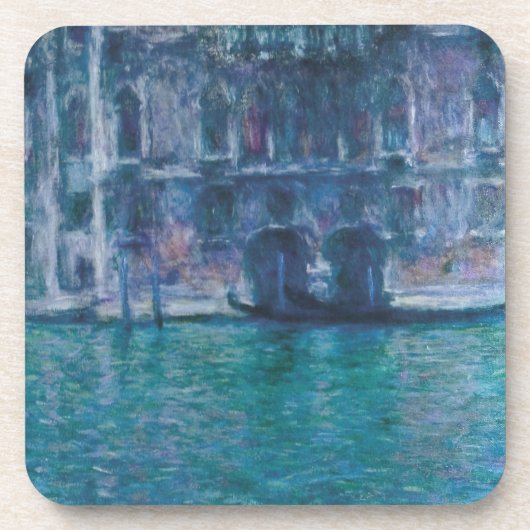Le palais da Mula Claude Monet Bier Onderzetter (Voorkant)