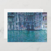 Le palais da Mula Claude Monet Briefkaart (Voorkant / Achterkant)