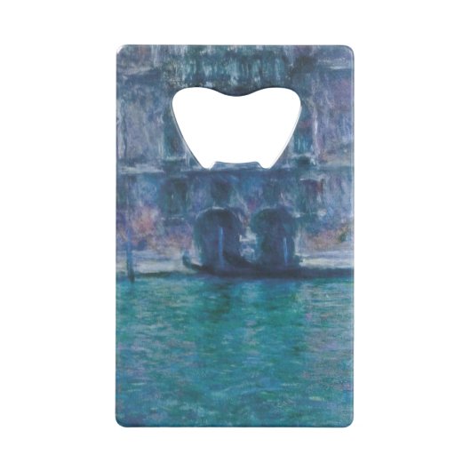 Le palais da Mula Claude Monet Creditkaart Flessenopener (Achterkant)