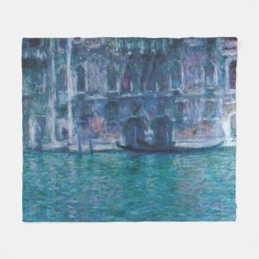 Le palais da Mula Claude Monet Fleece Deken (Voorkant (Horizontaal))