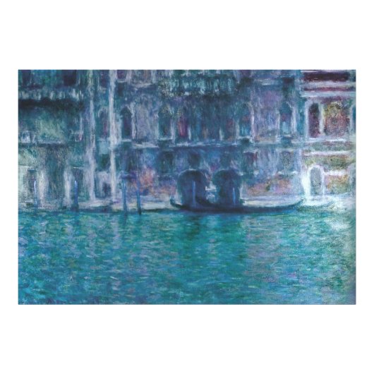 Le palais da Mula Claude Monet Foto Afdruk (Voorkant)