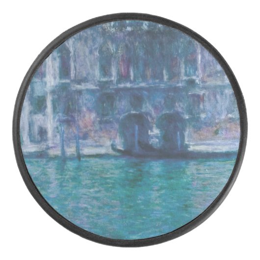 Le palais da Mula Claude Monet Hockey Puck (Voorkant)