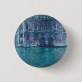 Le palais da Mula Claude Monet Ronde Button 3,2 Cm (Voorkant)