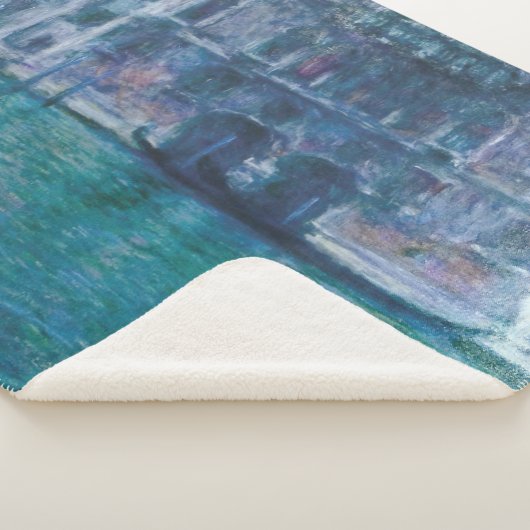 Le palais da Mula Claude Monet Sherpa Deken (3/4)