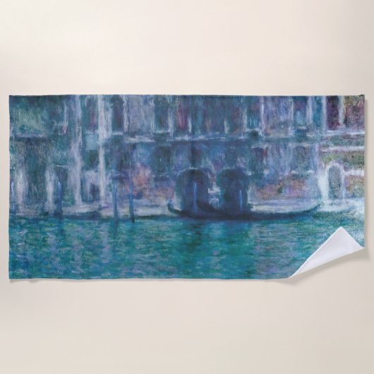 Le palais da Mula Claude Monet Strandlaken (Voorkant)