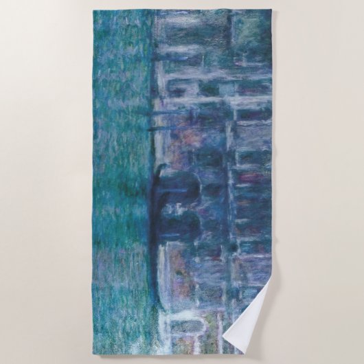 Le palais da Mula Claude Monet Strandlaken (Voorkant)