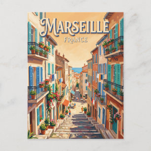 Le Panier Marseille Frankrijk Briefkaart