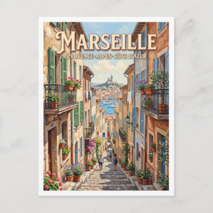 Le Panier Marseille Frankrijk Briefkaart