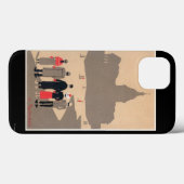 Le Pantheon Art Deco SceneParis, Frankrijk Case-Mate iPhone Case (Achterkant (horizontaal))