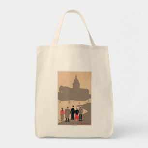Le Pantheon Art Deco SceneParis, Frankrijk Tote Bag