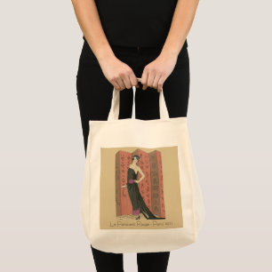 Le Paravent Rouge Parijs 1921 door Georges Barbier Tote Bag